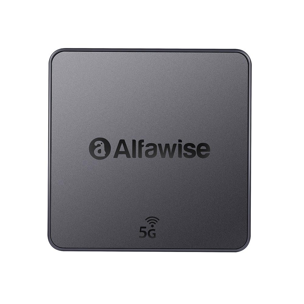 Alfawise A8 Pro TV Box szembõl